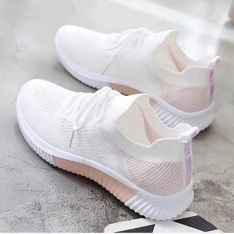 Spring and Summer Small White Shoes Women's Shoes Flat Breathable Sports All-match Thin White Shoes