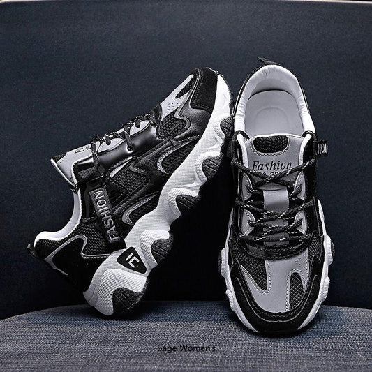 Daddy Shoes Female Ins Super Fire Sports Shoes Students Korean Version of Wild Harajuku Style Women's Shoes Summer Breathable Shoes