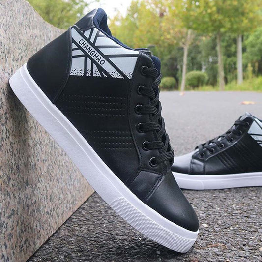 Fashion Men Shoes New Men Casual Shoes High Top Sneakers Men Vulcanized Shoes Platform Sneakers Quality Mens Sneakers