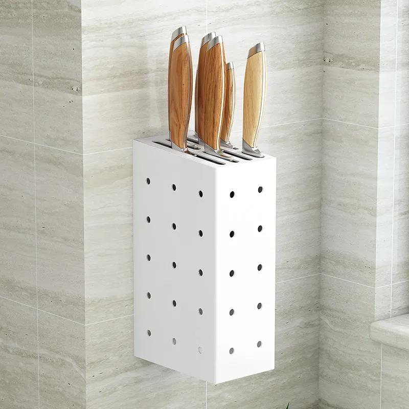 Kitchen Knife Storage Wall Hanging Multi-function Tool Storage Rack Home Kitchen Storage Rack
