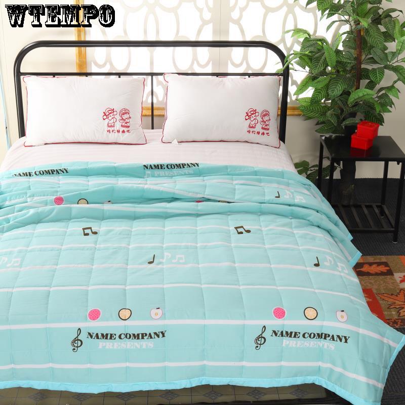 WTEMPO Summer Thin Was Quilted By Summer Cool Quilt Air Conditioner Was Printed By Core In Summer