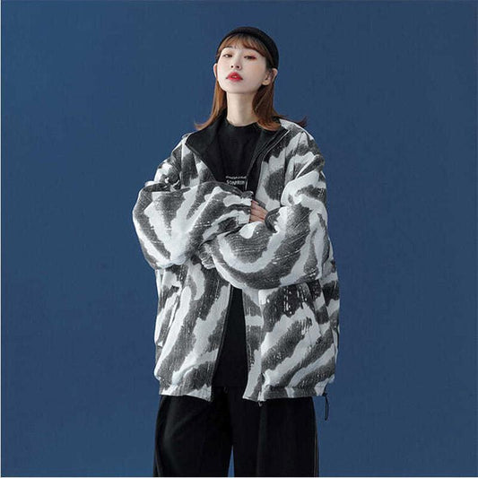 Women Wear Loose and Versatile Retro Coat Jackets for Autumn and Winter