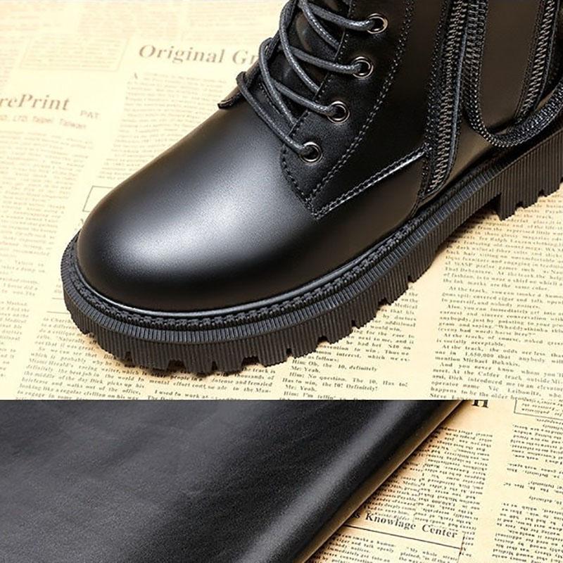 Martin Boots Women's Shoes British Style Short Boots Women Spring and Autumn Single Boots Women's Boots