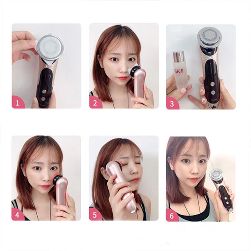 Frequent Rejuvenation Beauty Apparatus Home Facial Massager Hot-maggie Facial Import Thermal Lifting Firming Rechargeable Beauty Apparatus