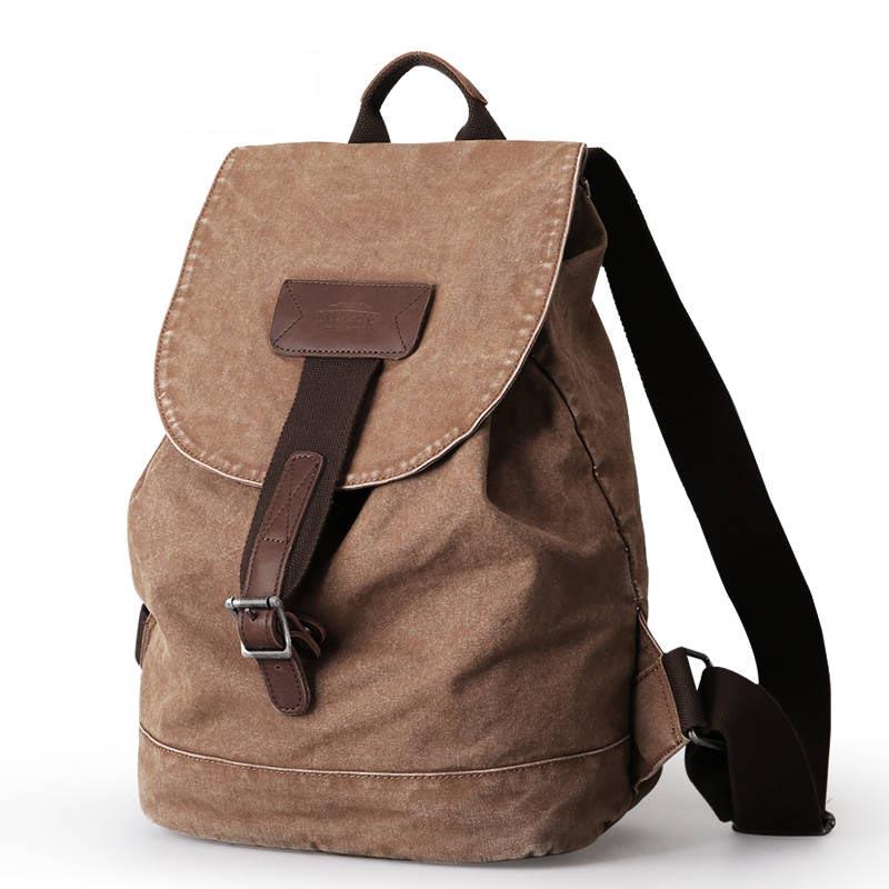 Man Backpack Foldable Travel Bagpack School Bag Casual Waterproof Male Small Rucksack Convenient Bag