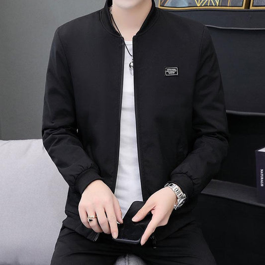Autumn Winter High-quality Men's Jacket Young Students Slim Jacket