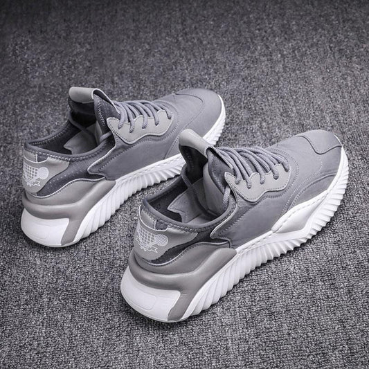 2021 Spring Summer Men's Breathable Sports Shoes All-match Sports Leisure Mesh Panel Shoes Men's Running Shoes