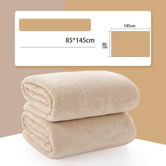 Increase Thick Coral Fleece, Skin-friendly Soft Bath Towel, Strong Water Absorption Can Be Used In All Seasons, No Shed, No Fading Portable Bath Towel