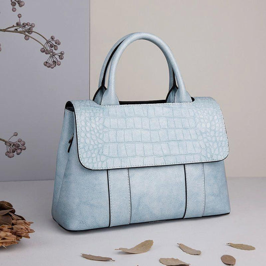 Leather Temperament Handbag Messenger Fashion Ladies Bag Shoulder Leather Shopping Bag