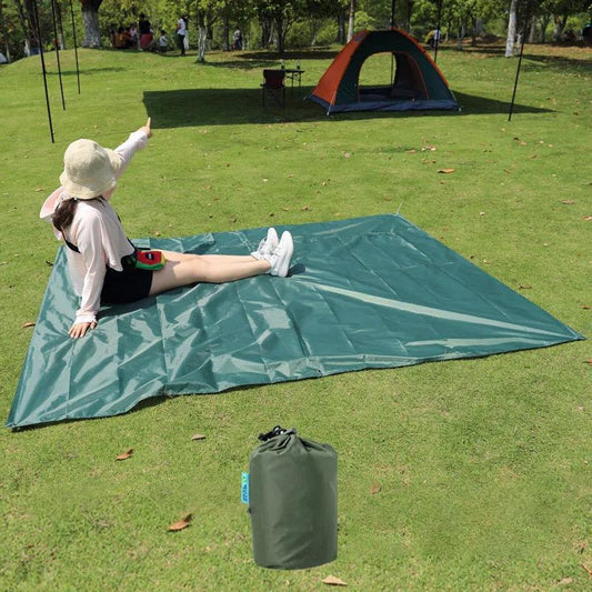 Outdoor Waterproof Sunscreen Car Side Tent Canopy Outdoor Moisture-proof Cloth Mats Tent Mats Sunshade Cloth Windshield Cloth