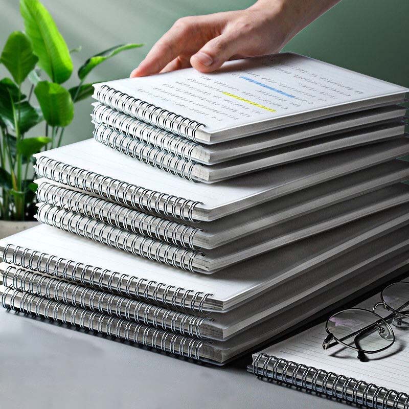 Upturn Coil Notebook Simple Student Horizontal Line Notebook Diary