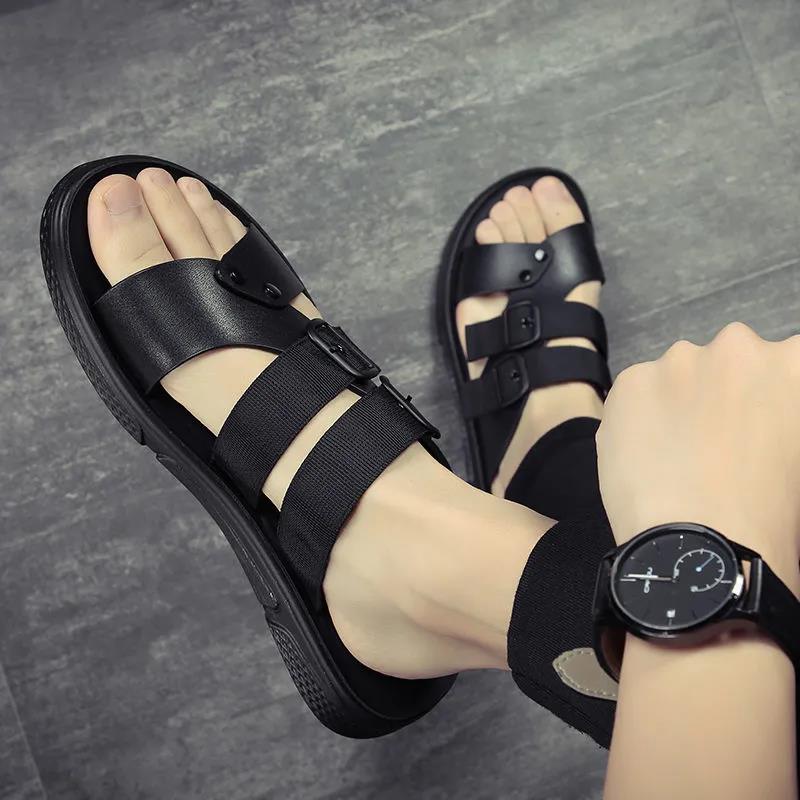Men's Fashion Shoes Flats Beach Sandals Summer Casual Slippers
