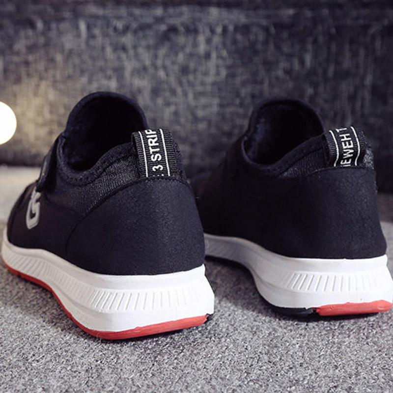 Non-slip Cotton Shoes Women's Winter Fleece Warm Cloth Shoes Thickened High-top Cotton Boots