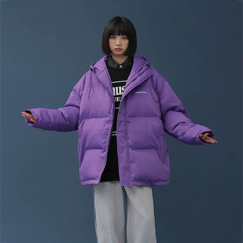 Women's Down Padded Jacket Loose Bread Coat Winter Coat Short Small Quilted Jacket Tide