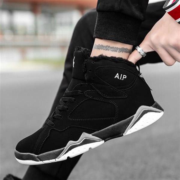 Winter Cold protection Non-slip shoes Keep warm Cotton shoes Outdoor Casual shoes Men's shoes