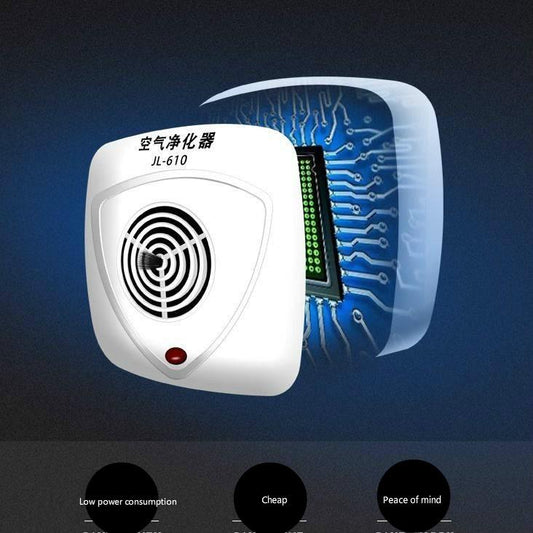 Car air purifier Household Fresh air detection purifier Remove formaldehyde odor air purifier