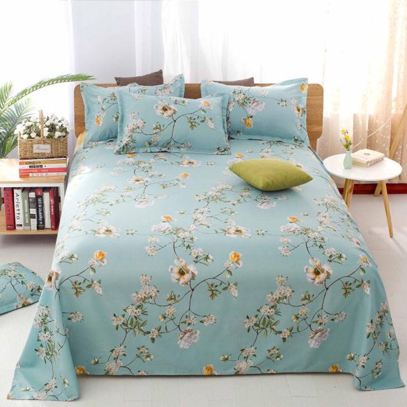 Four Seasons General Twill Thick Skin-friendly Bedding Brushed One-piece Bed Sheet