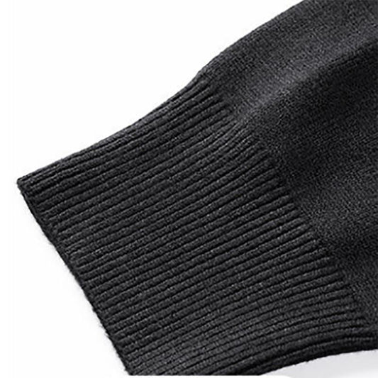 Casual Bottoming Knitwear Sweatshirts Autumn Men's Sweater Warmth Korean Version of Knitwear Long-sleeved Solid Color Top