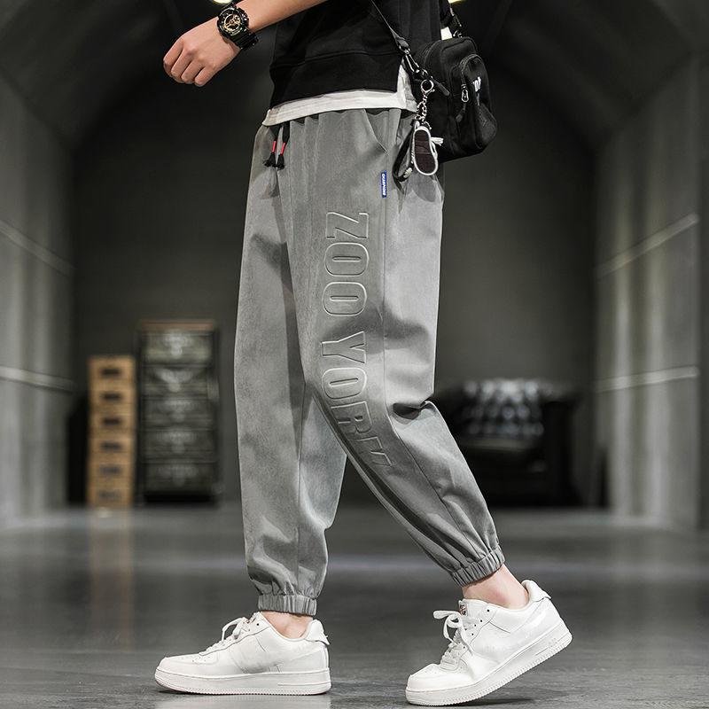 Men's Autumn and Winter Trousers, Leisure Sports, All-match Footwear Trend, Thickened Winter Trousers