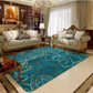 Anti-slip Chinese Carpet Living Room Chinese Style Home Bedroom Bedside Study Floor Mats Coffee Table Blankets