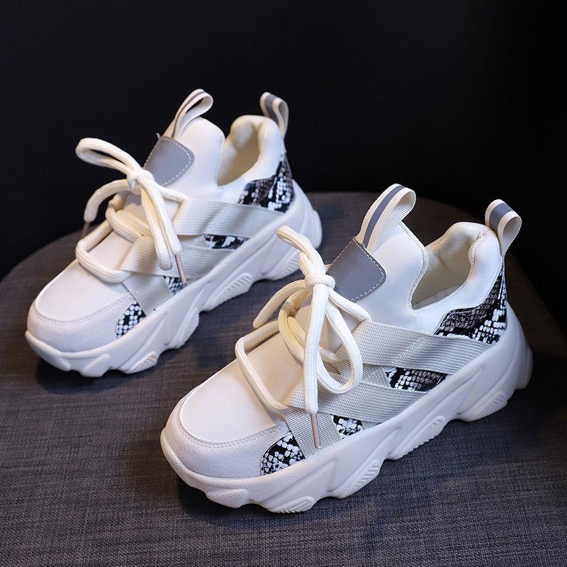 Harajuku Style Spring  Summer Sports Shoes Female Students Korean Sports Shoes Increased Casual Breathable Running Shoes