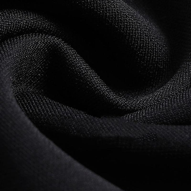 Pants Autumn and Winter Women's Black High-waist Flared Pants Loose Stretch Casual Pants