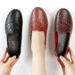 Women's Shoes Spring and Autumn Cream Soft Sail Shoes Female Place In The Elderly Single Shoes