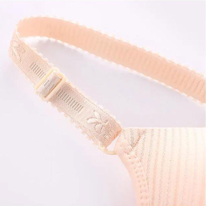 Comfortable Sexy Breathable Skin-friendly Thin No Steel Ring Anti-sagging Gathered Women's Underwear Bra