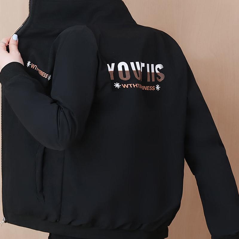 Lining Spring and Autumn Jacket Women 2021 Korean Casual Baseball Uniform Small Jacket Jacket Top
