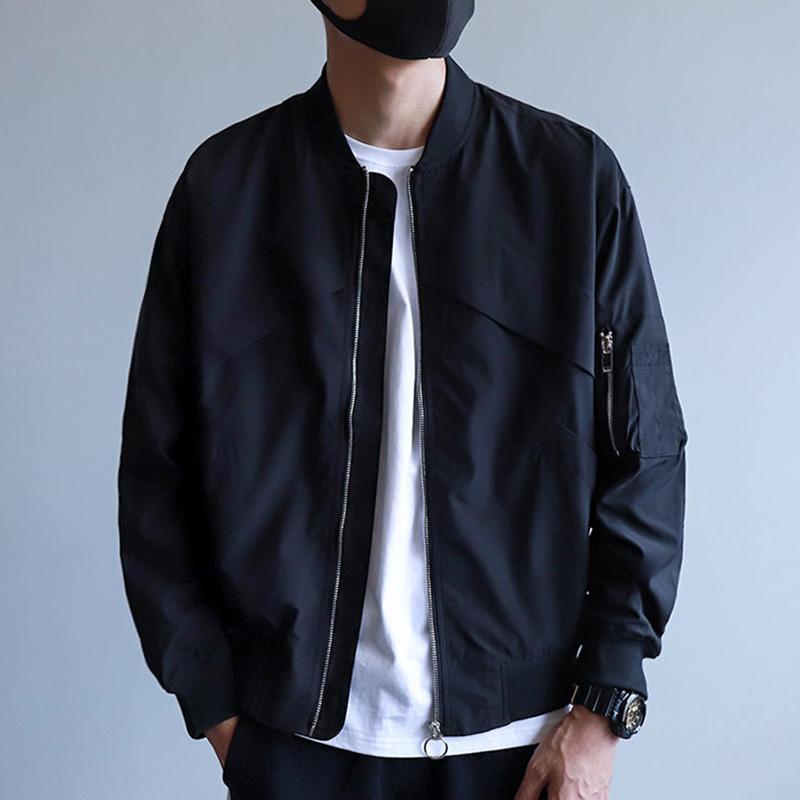 Spring and Autumn Men's Jacket Large Size Loose Korean Trend Tops Casual Tops Trendy Baseball Clothes
