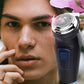 Electric Shaver Single Head Shaving Rechargeable Men's Beard Knife Round Head Hair Remove Device