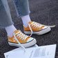 Fashion Men Canvas Shoes Trend Platform Shoes Comfortable Breathable High Quality Thick Bottom Vulcanized Shoes Men