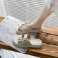 Thick-soled Sandals and Slippers Women Wear Fashionable Beach Shoes Outside In Summer