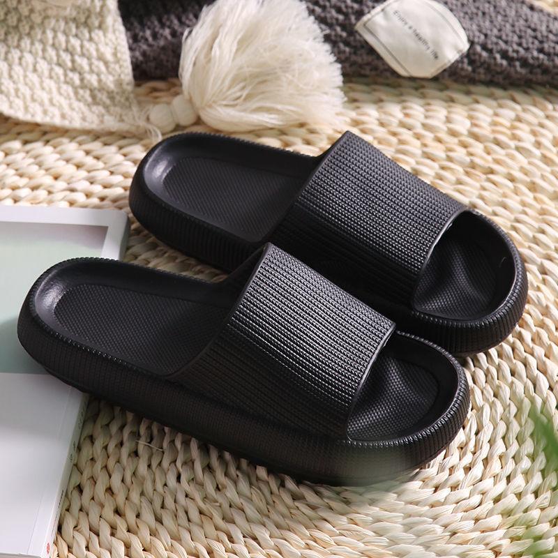 Women's Thick-soled Slippers Summer Beach Soft-soled Sandals Casual Men and Women Indoor Bathroom Non-slip Shoes