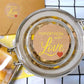 500 Sheets/roll Kraft Paper Round Sticker Thank You Label Sticky Note Baking Packaging Decoration Tasteless