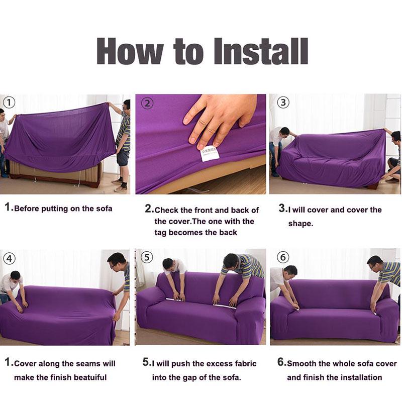 Stretch Plaid Sofa Slipcover Elastic Sofa Covers for Living Room funda sofa Chair Couch Cover Home Decor 1/2/3/4-seater