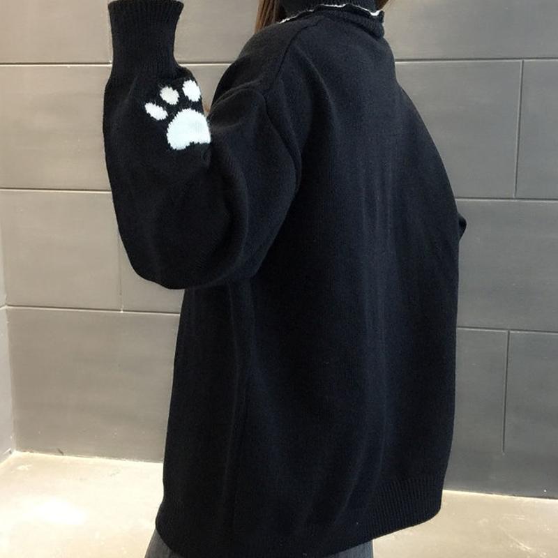 Autumn Winter Ladies Turtleneck Sweater Women  Thick Loose Bottoming Shirt Fashionable Outside Wear All-match