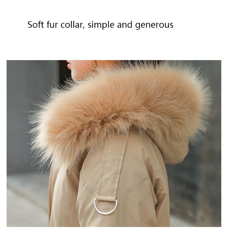 Winter Down Padded Jacket Women's Mid-length Padded Jacket Women's Overcoming Loose Padded Padded Jacket