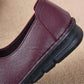 Single Shoes Women's Flat Bottom Spring and Autumn New Peas Shoes Shallow Mouth Grandma Shoes Wild Korean Student Work Shoes Mother Shoes