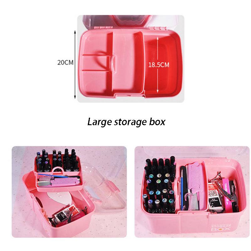 Manicure Set Nail Gel Polish Set Gel Varnish Poly Gel Builder Nail Art Kit 54W UV Lamp Nail Dryer
