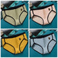4-pack Women's Cotton Adult Underwear Antibacterial Mid-waist Breathable Japanese Briefs Student Korean Version Plus Size Briefs