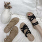 Super Good-looking Roman Sandals, Women's Hemp Rope, Two-wear Slippers, Women's Shoes, Summer Students All-match