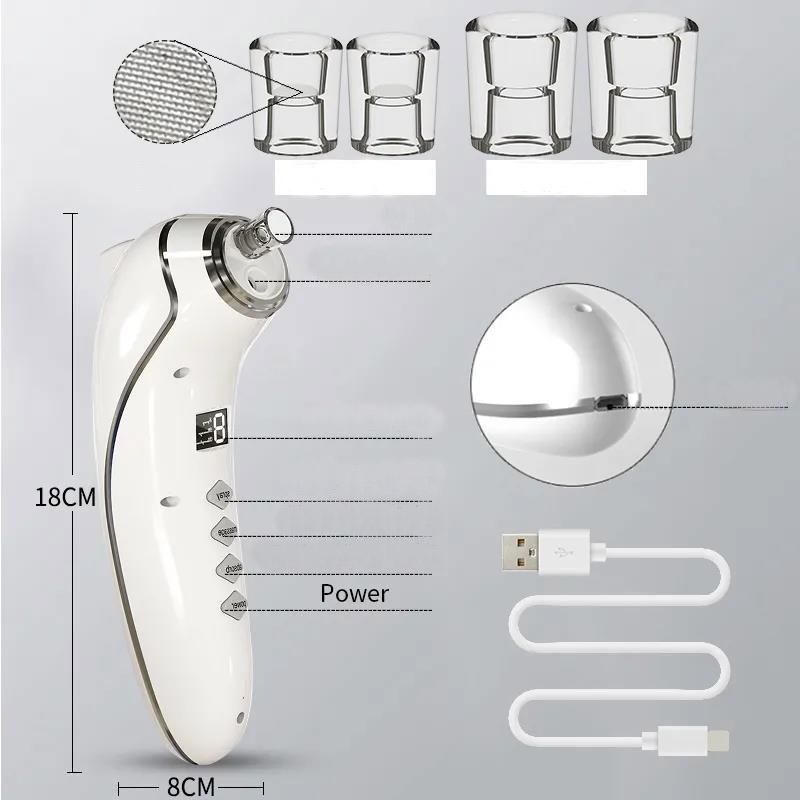 Blackhead Suction Device To Remove Blackheads and Squeeze Acne Artifact Electric Blackhead Suction Small Bubbles Beauty Equipment