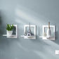 European-style Wood Art Storage Punch-free Storage Rack Display Stand for Living Room Bedroom