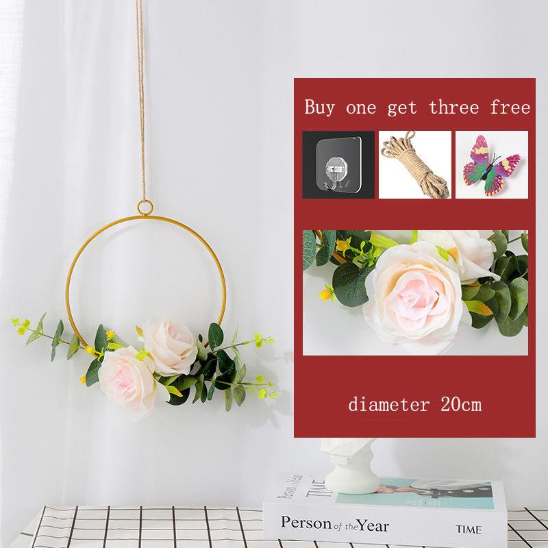 Room Layout Hanging Decoration Living Room Wall Wall Wrought Iron Pendant Wall Decoration Creative Dining Room Nordic Dormitory Bedroom