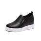 Designer White Shoes Woman Wedge Platform Sneakers Breathable Tenis Feminino Casual Shoes Sneakers Ladies Zapatos Muje