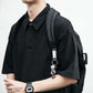 Men's Collar Short Sleeve T-Shirt Loose Half Sleeve Summer POLO Shirt Men's Top