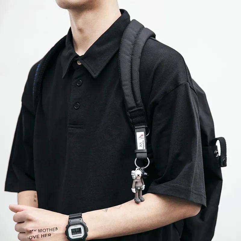 Men's Collar Short Sleeve T-Shirt Loose Half Sleeve Summer POLO Shirt Men's Top