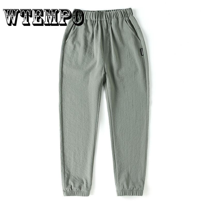 Brand Pants Kids Girls Spring Cotton Linen Long Pants Fashion Flower Bloomers Trousers