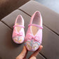 Kids Shoes for Girls Children's Embroidered Cloth Casual Soft Light Shoes Chinese Style Girls Shoes Old Beijing National Wind Dance Shoes